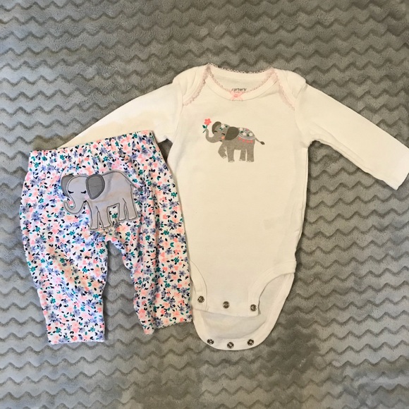 Carter’s Elephant Outfit - Picture 1 of 2